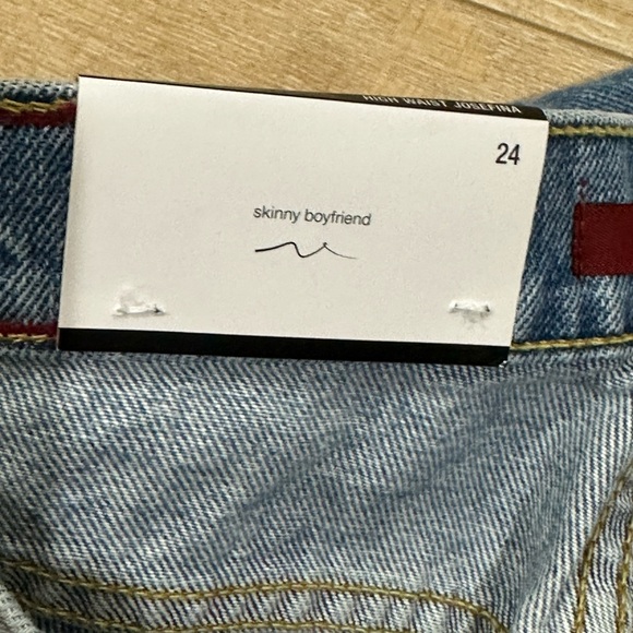 NWT Seven for all mankind Josefina Ripped Jeans - Picture 8 of 8